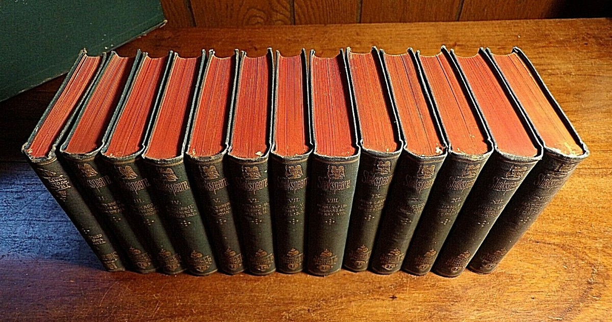 William Shakespeare ~ 13 Vols ~ Handy Volume Edition ~ ~ w/ Case