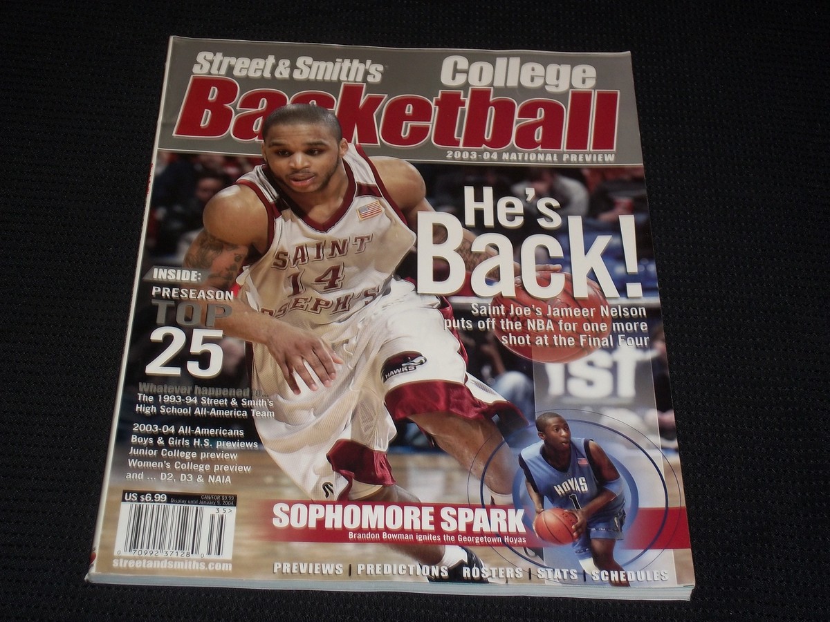 2003-04 STREET SMITH'S COLLEGE BASKETBALL MAGAZINE JAMEER