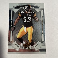 Bruce Davis 2008 Leaf Rookies & Stars #200 Parallel Rookie SN /999 Steelers