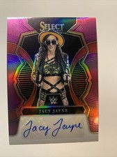 2023 Panini Select WWE Jacy Jayne Purple Prizm Auto 10/35