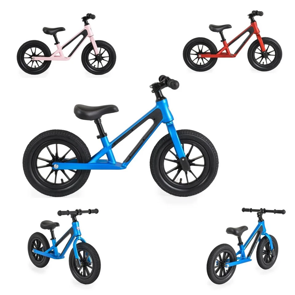 Byox Laufrad Jogger 12 Zoll, Luftreifen bis 50 kg Stahllenker Anti-Rutsch-Griffe