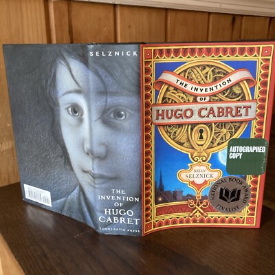 Brian Selznick SIGNED The Invention of Hugo Cabret HC 1st ed 1st Printing