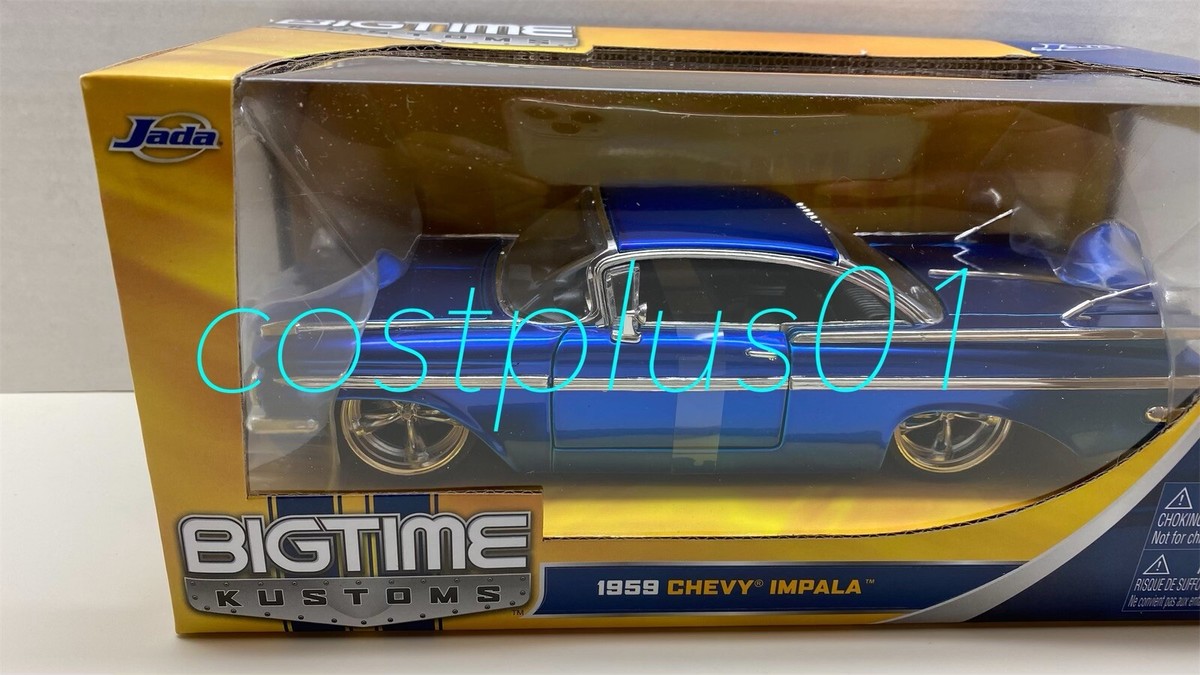 JADA BTK 1959 CHEVY IMPALA 1:24 BLUE | eBay