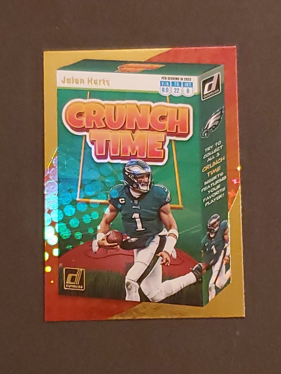 JALEN HURTS 2023 Donruss Football Crunch Time Insert #CT-6