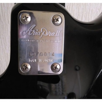 Electric Bass Guitar Aria Pro II RSB Series MEDIUM Ⅱ Black Japan S/N 5070814