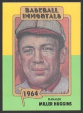 1980 SSPC Baseball Immortals 1st Printing Miller Huggins #98