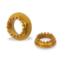 Ducati Hypermotard 796 2010-2012 CNC Racing Gold Rear Wheel Nuts