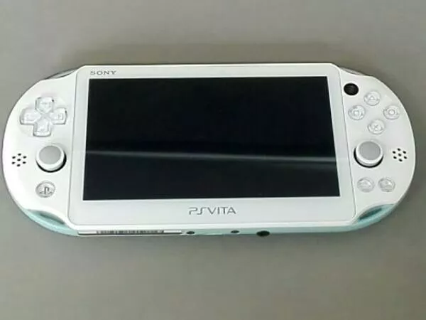 Sony PS VITA Play station vita Wi-Fi Light Blue / White PCH-2000ZA14 only