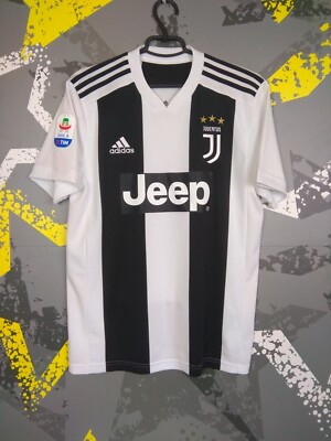 Ronaldo Juventus Jersey 2018 2019 Home SMALL Shirt Adidas CF3489