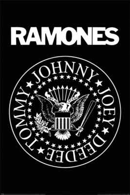 The Ramones - Music Poster (Band Logo) (Size: 24'' x 36'')