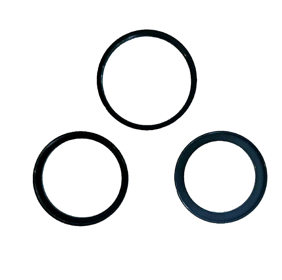 Vintage Step Up Ring Metal Adapter 52-62 M58-M62 and 67-62 Set of 3 Photography - Image 2 of 4