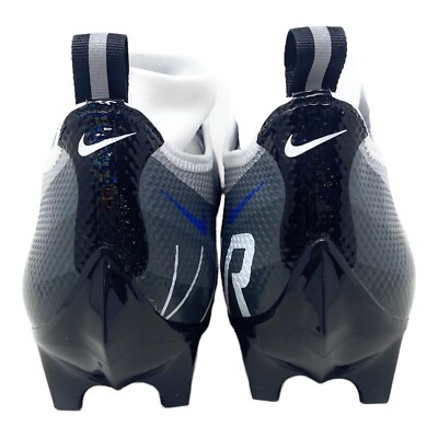 Nike Vapor Edge Pro 360 White Royal Blue Football Cleats  display picture 3