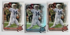 SEAN CLIFFORD 2021-22 Bowman U 1st Silver Holo Base Rookie (3) LOT GREEN BAY