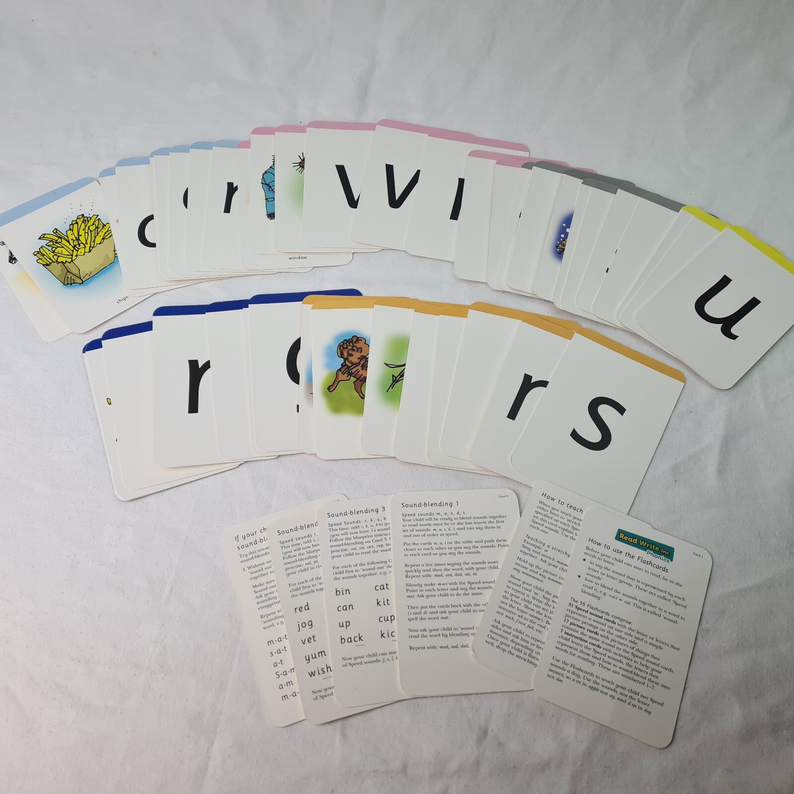 Read Write Inc. Phonics Flashcards & More Phonics Flash Cards. Ruth