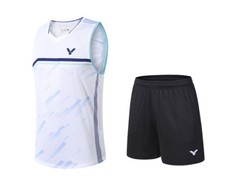 VICTOR Adult Kid Sports Suit Tennis Table Badminton Clothes Set T Shirts shorts