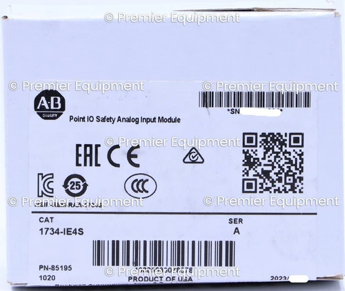 New Allen-Bradley 1734-IE4S POINT Guard I/O Safety 4-Ch Analog Input free ship - Picture 1 of 1