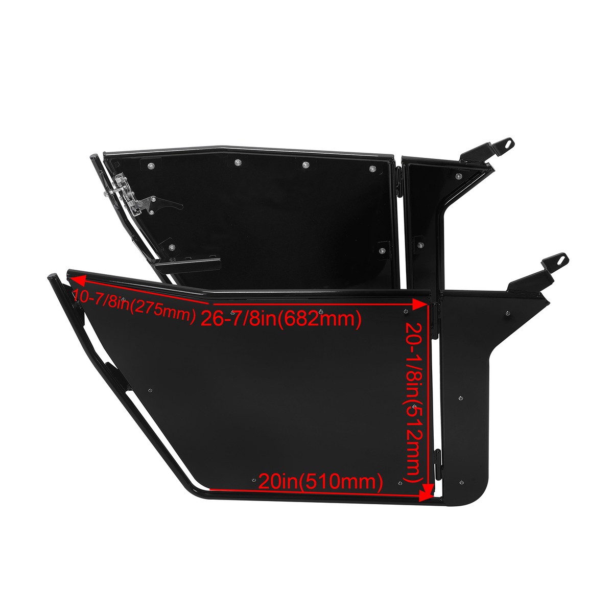 Cab Doors Set For 2009-2022 Polaris RZR 170 UTV Powder Coated