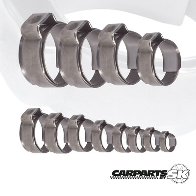 10 Stück CV Achsmanschetten Schellen Edelstahl - 20-120mm Für Auto