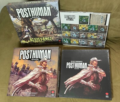 Posthuman Saga - Deluxe Components - Resistance Expansion - Kickstarter - Sealed