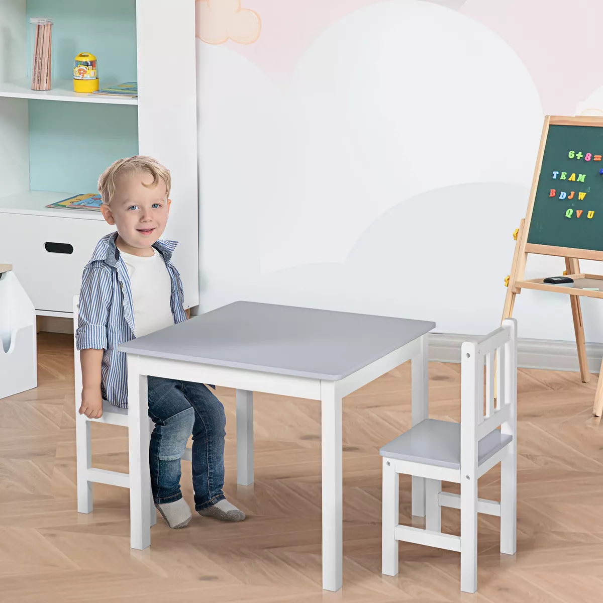 Kids table on sale and chairs ebay