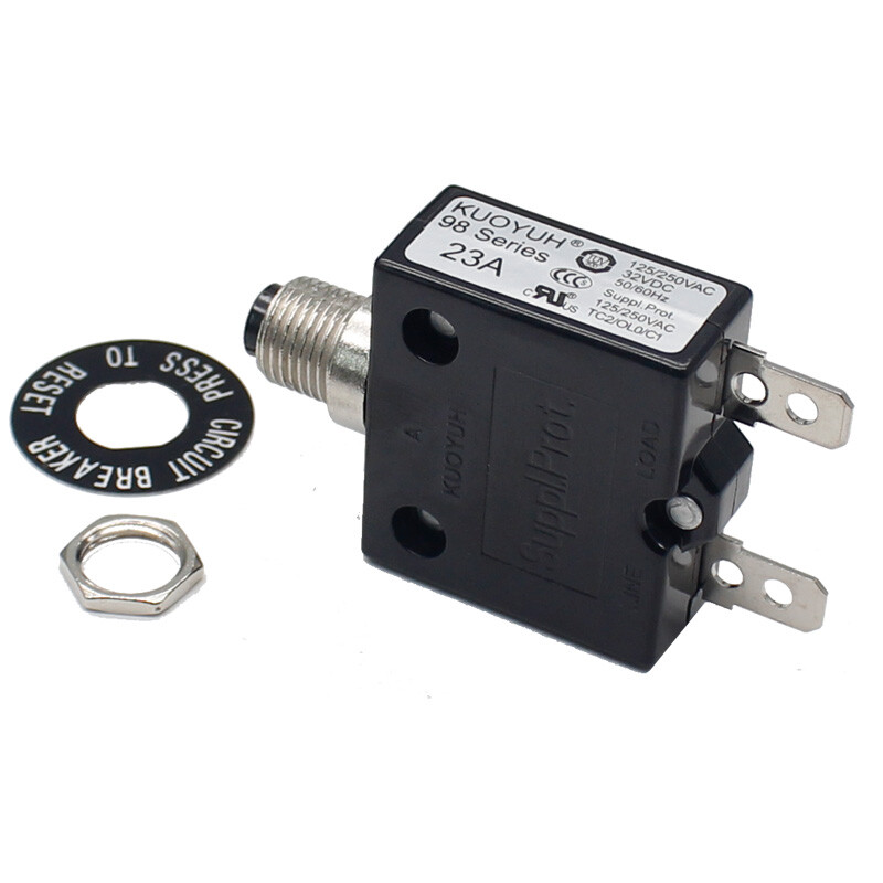 Kuoyuh 88 Series Circuit Breaker 125/250VAC 50/60 Hz 3 Amp 3A - Foto 7