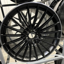 20" 457 satin blk fits Mercedes Benz c/e/s class Alloy Wheels Wider Rear tyres