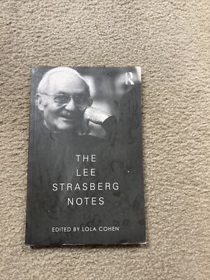 The Lee Strasberg Notes by Lola Cohen (2010, Trade Paperback)