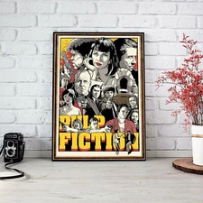 Pulp Fiction Poster Standard Poster No Frame