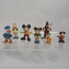 Marx Disneykins Mini Figures Mickey Mouse Minnie Goofy Pluto Donald Rare HTF