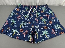 NWOT Chubbies The Neon Lights Classic Swim Trunks 5.5  2XL