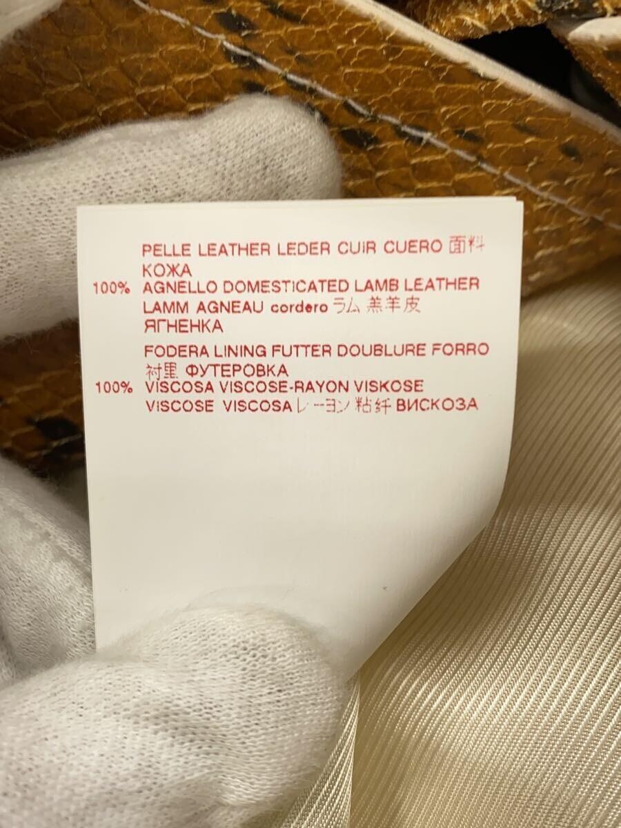 Marni Lamb Leather Python Print Coat/38/Sheep Lea… - image 5