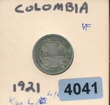 LAZARETO - LEPPER COLOMBIA - 2 CENTAVOS - #4041