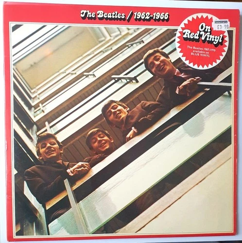 THE BEATLES "1962-1966" APPLE RECORDS PCSPR 717 GATEFOLD RED VINYL 2LP (2)