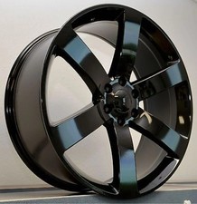 Gloss Black Replica Trailblazer Wheel Rims 26x10 6x139.7 6x5.5 Set Of 4 26in.