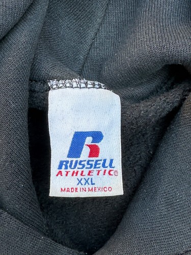 VTG RARE Russell MLB Los Angeles Dodgers Men's Black Pull Over Hoodie Sz XXL. - Picture 5 of 11