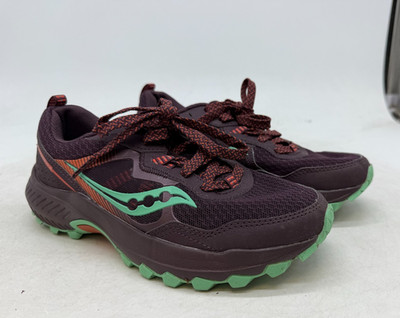 Saucony Excursion TR16 Sneakers Women's Red Lace-Up Athletic Running Shoes - 7