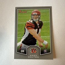 2011 Bowman #WC-13 Andy Dalton RC Walmart Nmmt
