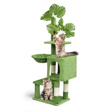 Cat Tree Tower Large Indoor 48inch with Cat Scratching Post Comfortable Condo