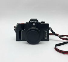 Vintage 35mm Film Camera Point Shoot Compact Built-in Flash 50mm Lens Analog R