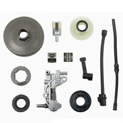 Chainsaw Clutch Drum Kit for 45cc 58cc Engines Fits Multiple Saw Models Easily