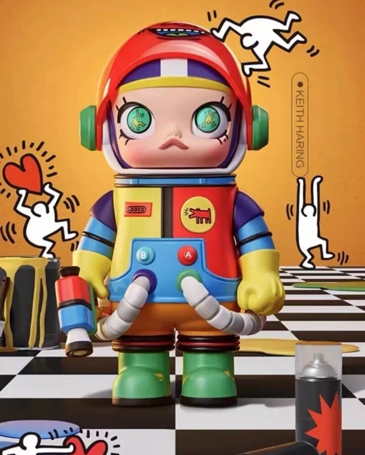 POP MART ✔️AUTHENTIC MEGA COLLECTION 100% SPACE MOLLY Series 1