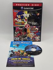 GameCube Preview Disc Nintendo GameCube Demo Included Sonic DX Billy Hatcher