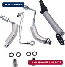 55587854 4PCS Turbo Oil Return Drain Line  Oil Feed Pipe Kit for 2011