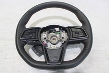 2016-2021 Wrx Steering Wheel W Controls Oem Factory Black Leather Red Stitch