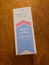 EYE Global Beauty Care Youth Boost Brighten + Cool Eye Serum 0.5 fl oz NIB 