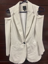 Xoxo White Woman Blaser . Jacket Size XS