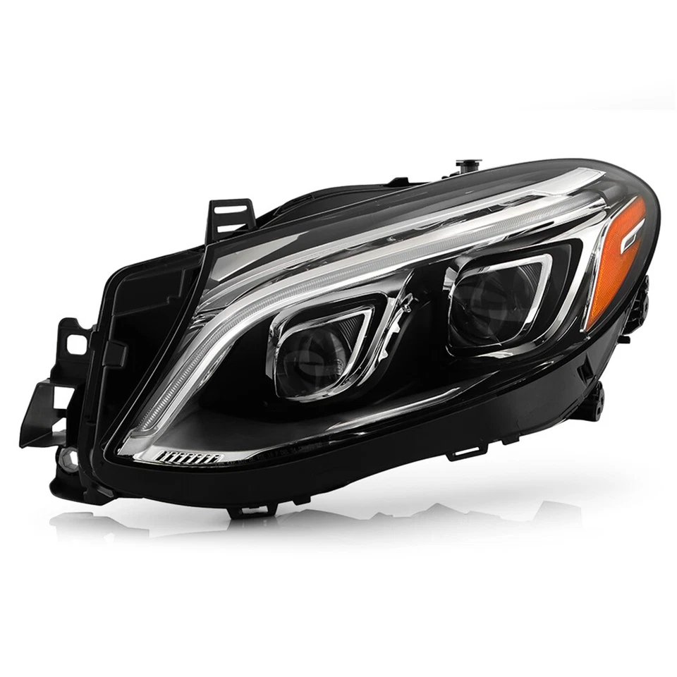 Full LED Headlight For 2016-2019 Mercedes Benz GLE350 W166 Left+Right Pair Foto 3 de 4