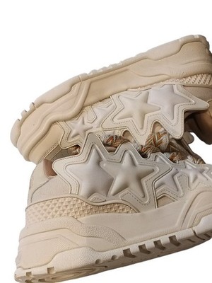 KAALIXTO Cream Bread Unisex Sneakers US Men s 8 Women's 9.5