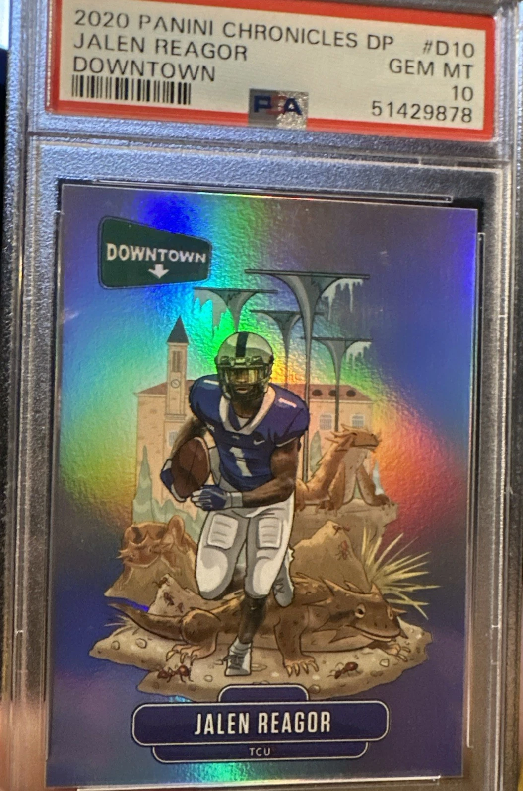 Jalen Reagor Panini Chronicles Draft Picks Downtown Collegiate #D10 Base