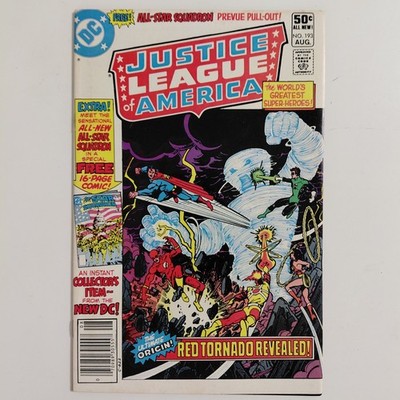 JUSTICE LEAGUE Of AMERICA 193 DC Comics 1981  1st Appearance All Star Squadron